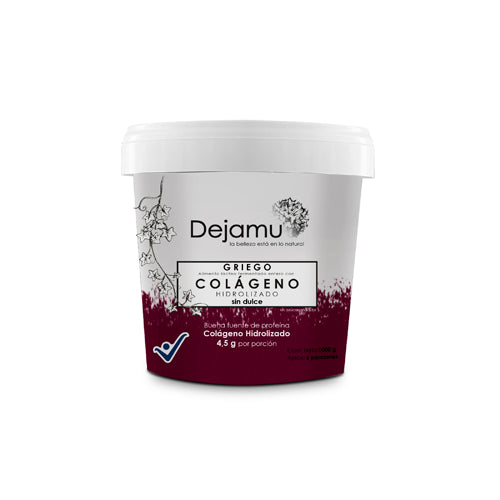 Yogurt griego con colágeno