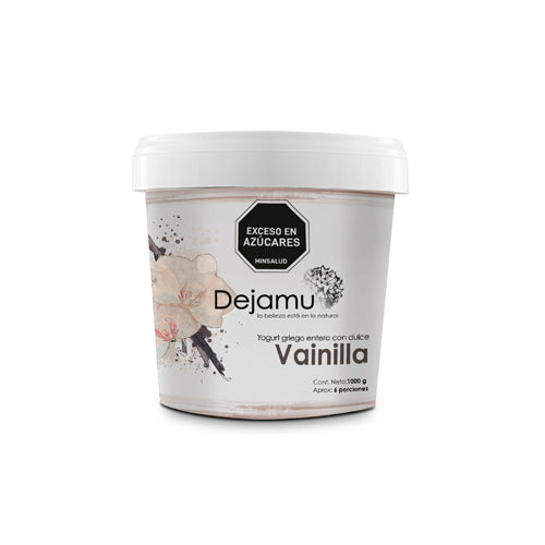 Yogurt griego con dulce