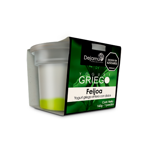 Yogurt griego con dulce