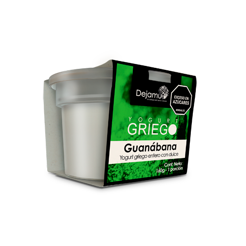 Yogurt griego con dulce