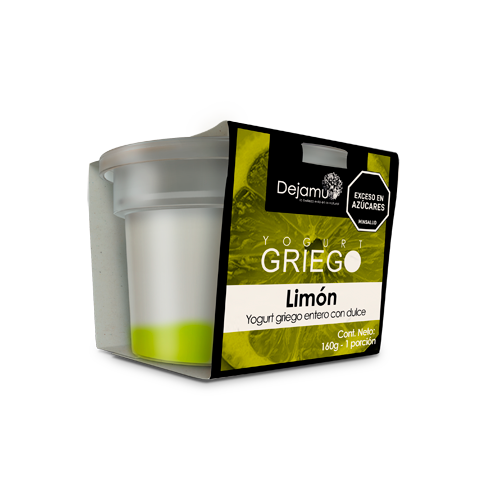 Yogurt griego con dulce