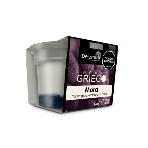 Yogurt griego con dulce