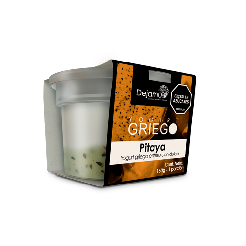 Yogurt griego con dulce