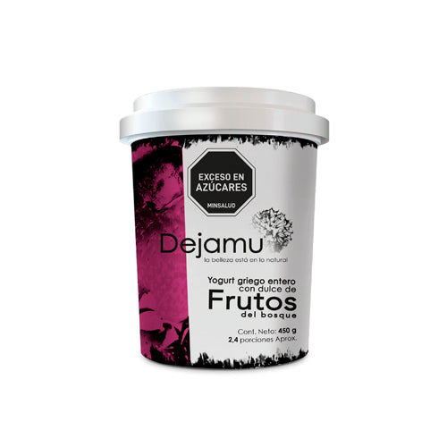 Yogurt griego con dulce