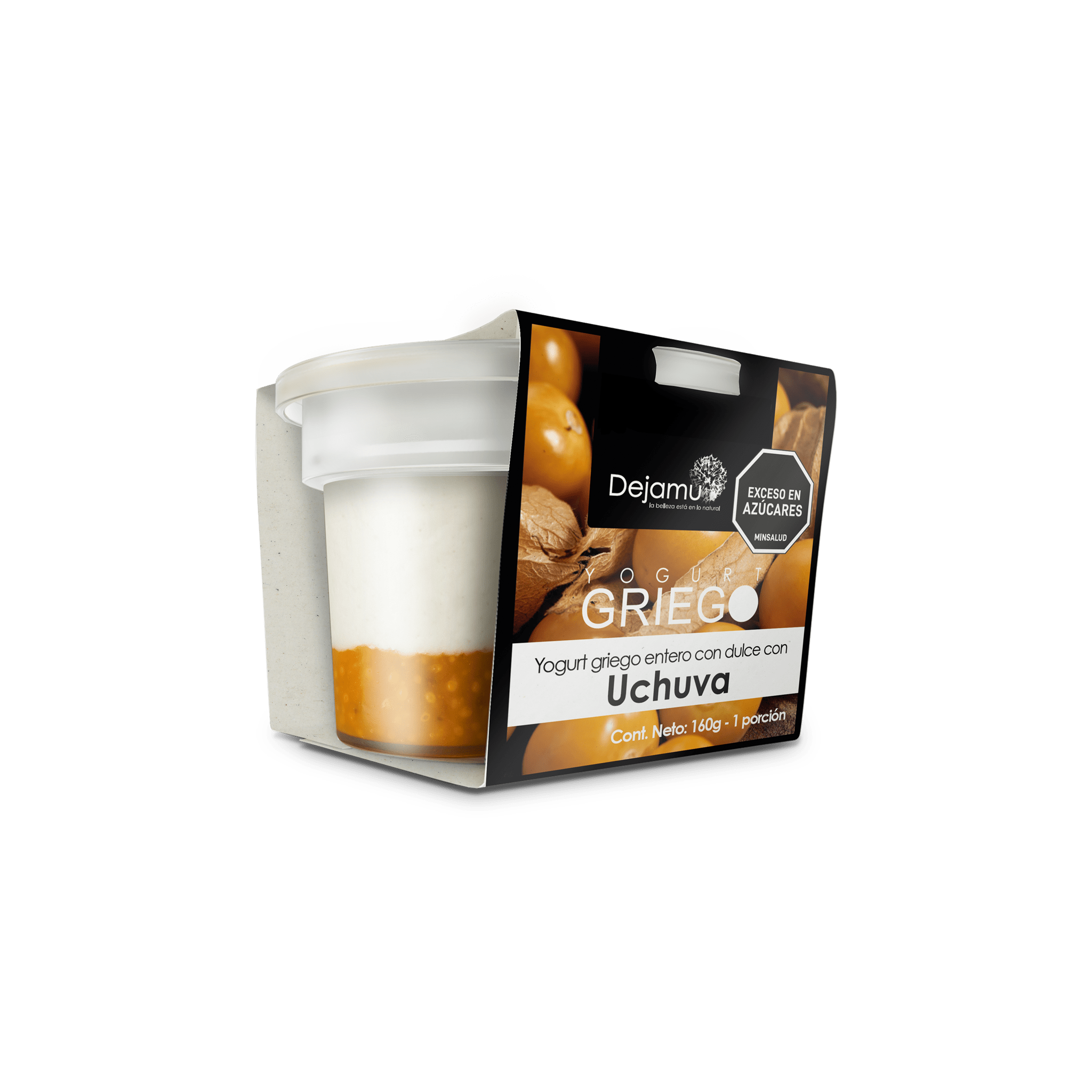 Yogurt griego con dulce