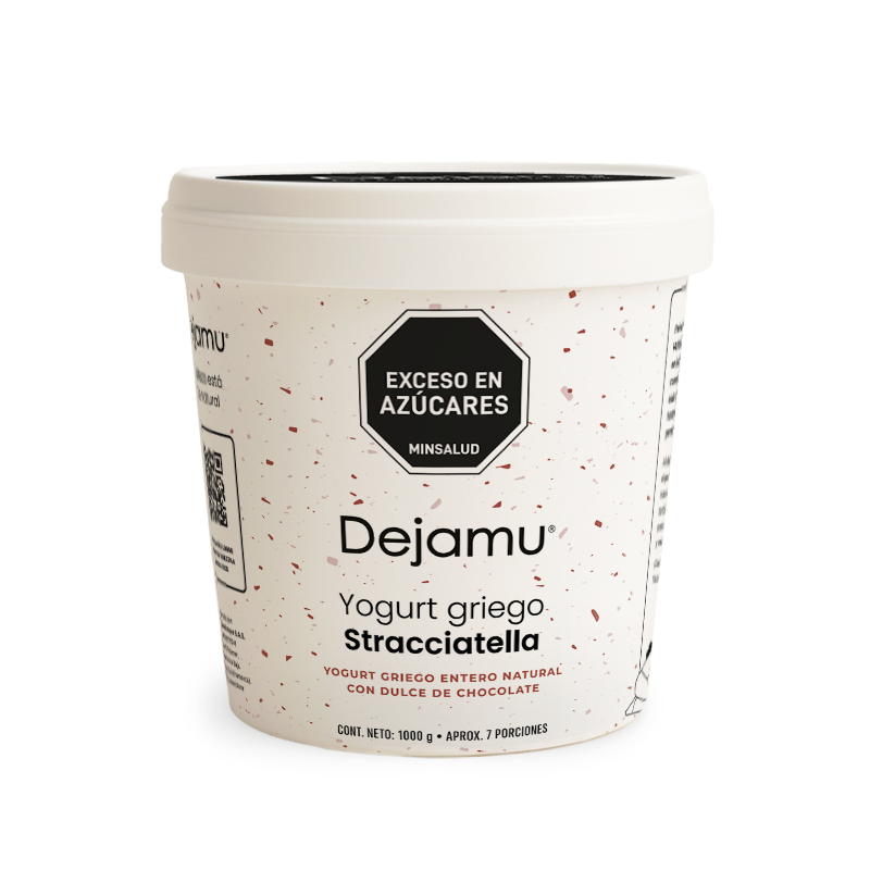 Yogurt griego con dulce