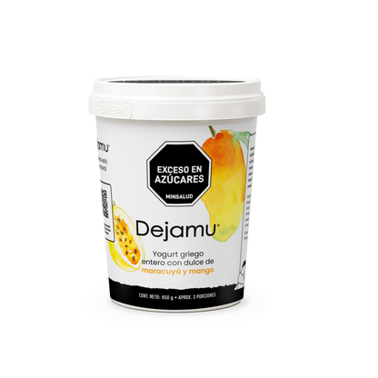 Yogurt griego con dulce