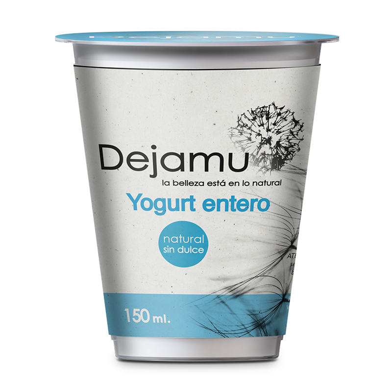 Yogurt entero natural sin dulce – Vaso